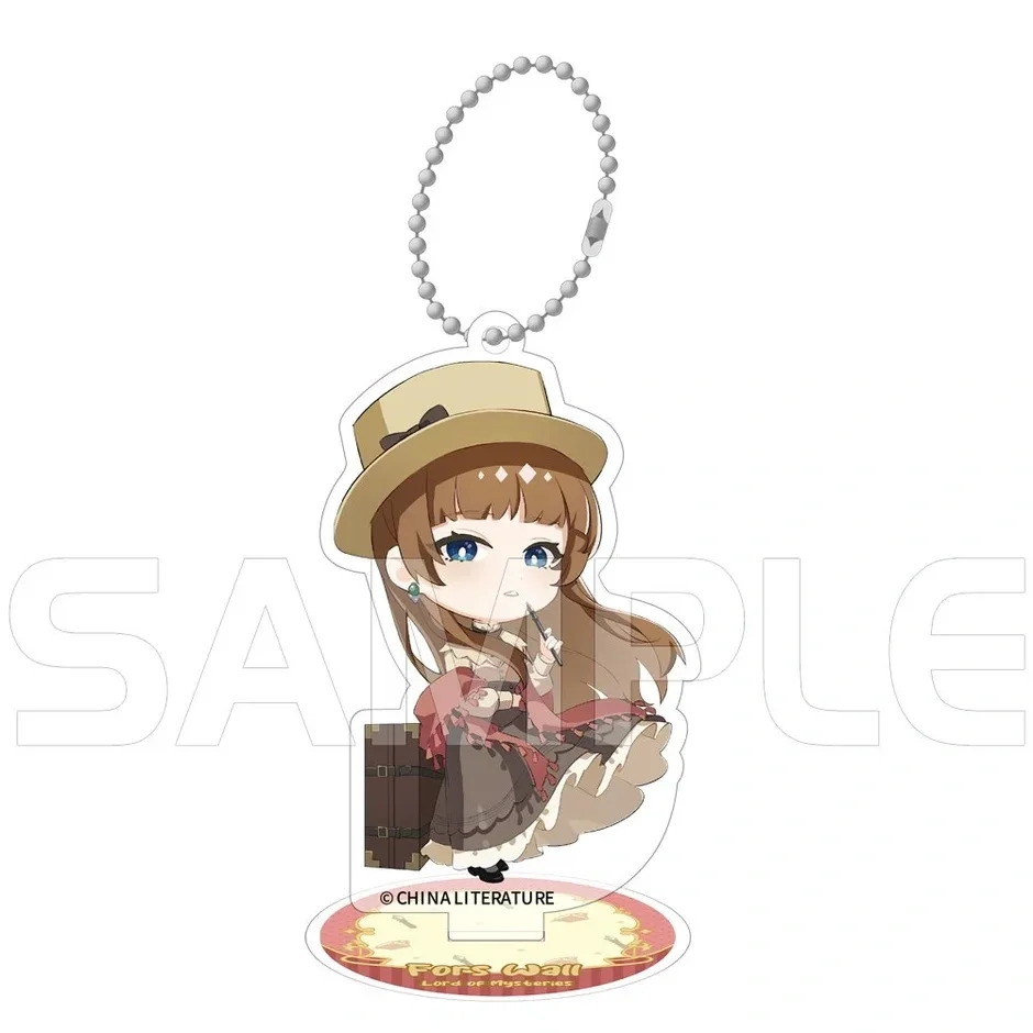 Hot SELL 10CM Interesting  Anime Lord of Mysteries Figure Peripheral Collection Acrylic Stand Model Decorations Gifts Keychain