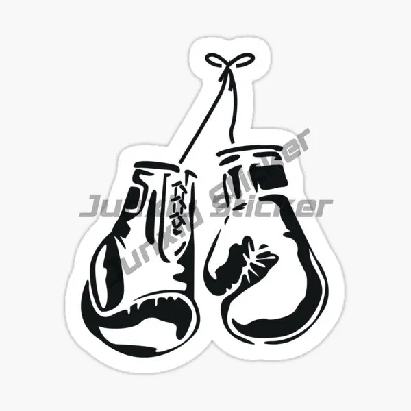 BOXING Car Sticker Motorcycle Laptop Truck Camper Wall Bicycle Moto Bumper Vinyl Self-adhesive Decals