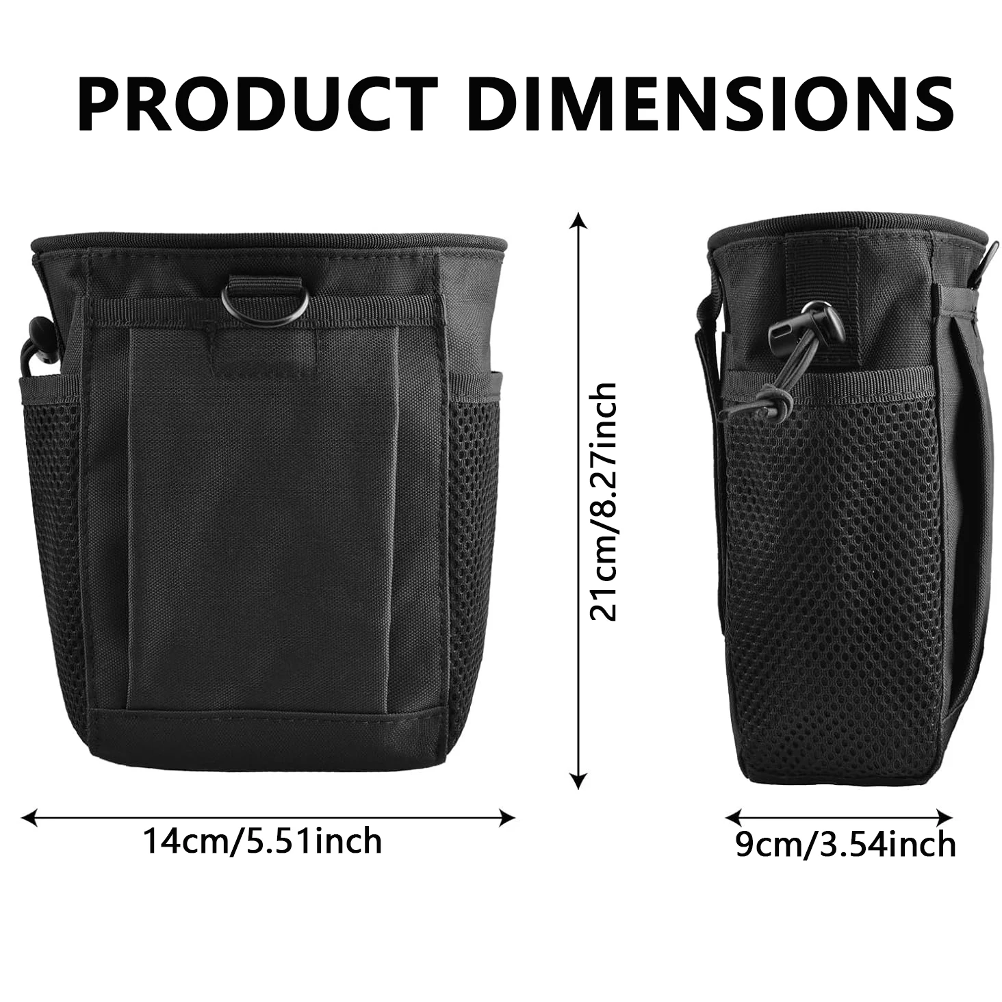 CZHIYAO Durable Molle Dump Pou - Edc Carry Pocket Pouch 评论和价格