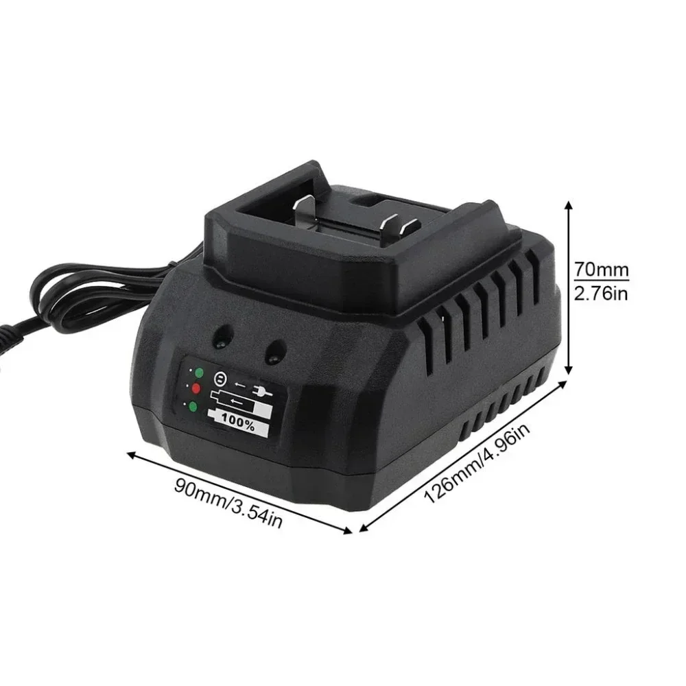 Universal Battery Charger for Makita Model 18V 21V Li-ion BL1415 BL1420 BL1815 BL1830 BL1860 Drill Electric Tool Battery Charger