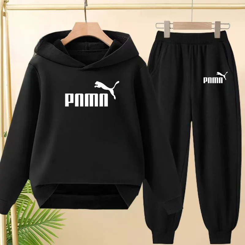 

Kids Hot-selling Tracksuits Pullover Hoodie3-12Yrs Sweatshirt Boys Girls Toddler Top+Pants 2P Beauty Girls Coat Sport Casual Set