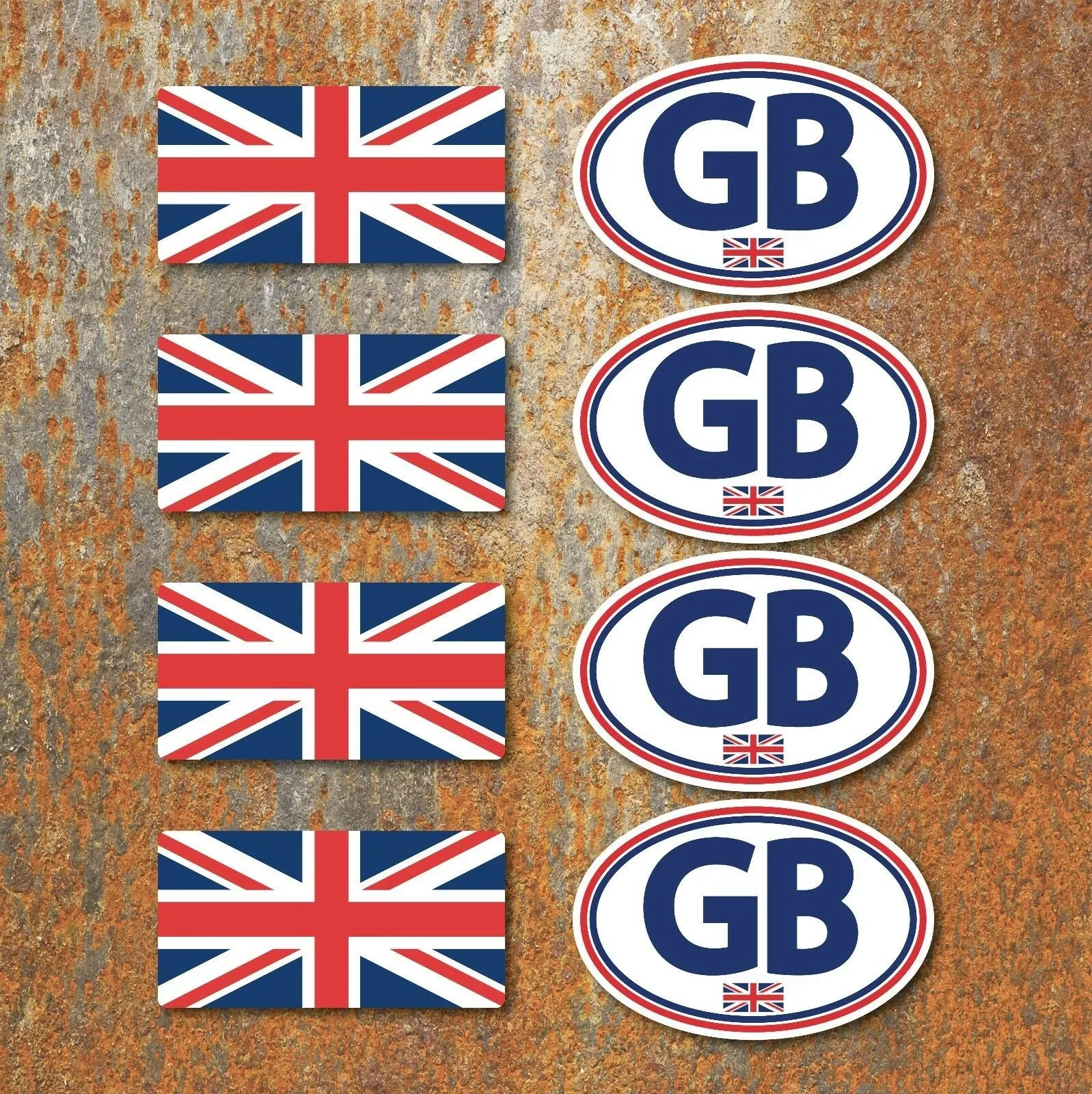 

For 1Set GB Union Jack Laminated Sticker Set Motorbike Scooter Vespa Mod UK Flag Decals