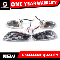 Rear And Front Motorcycle Turn Signal Light Indicator Lamp Direction For Vespa LX 50 125 150 2-Takt LXV Clear