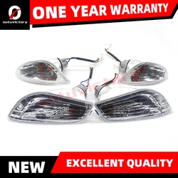 Rear And Front Motorcycle Turn Signal Light Indicator Lamp Direction For Vespa LX 50 125 150 2-Takt LXV Clear