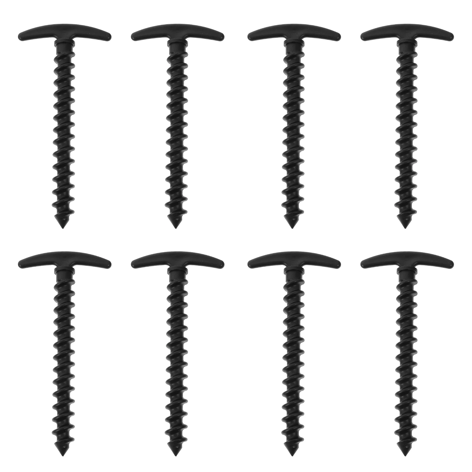 

10pcs Heavy Duty Windproof Tent Pegs 14 5cm Plastic Stakes for Camping Tarp Hammocks Beach Canopies Gardening Spiral Nails