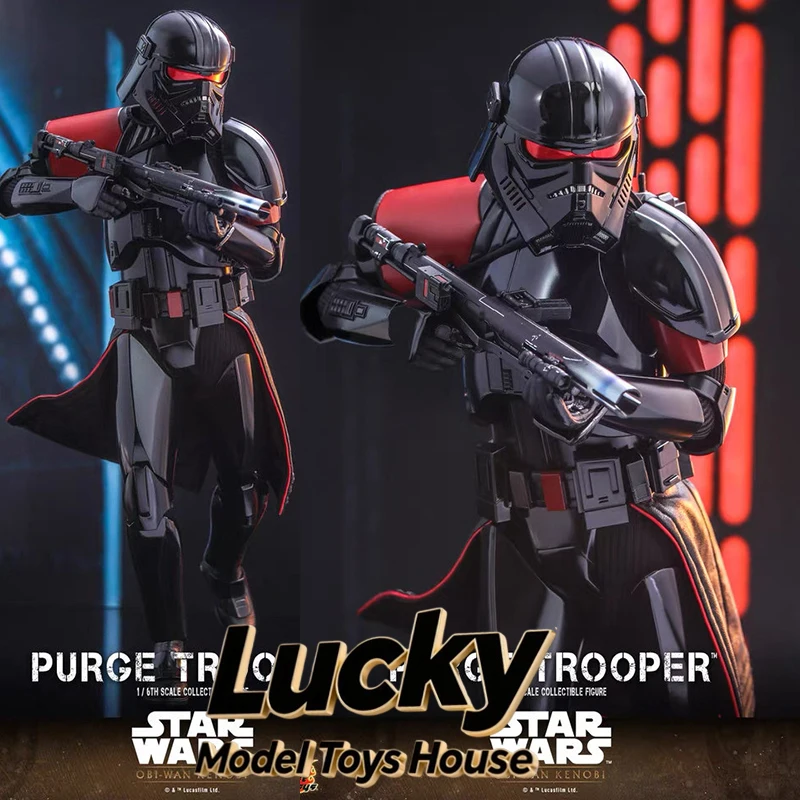 

HOTTOYS HT TMS081 1/6 Purge Trooper Obi-Wan Action Figure Collection Star Wars Movie Original Delicate 12" Combat Soldier Model