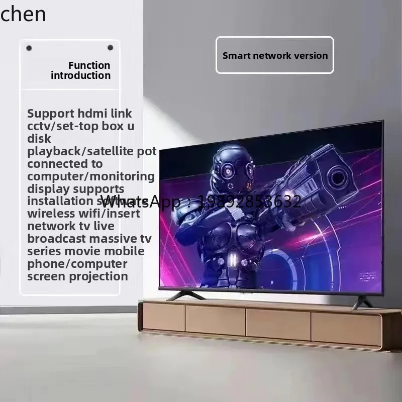 Новый 32-дюймовый ЖК-телевизор для домашнего использования 40 55 60 65 75 85 100 дюймов Smart Network