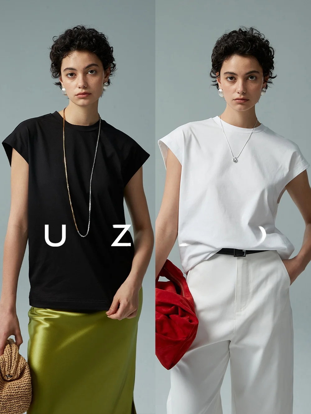 

UZZO Sli Summer Design Unique Little Fly Sve Color Slim ort Sve T-irt Women's Top Casual Cotton round Ne