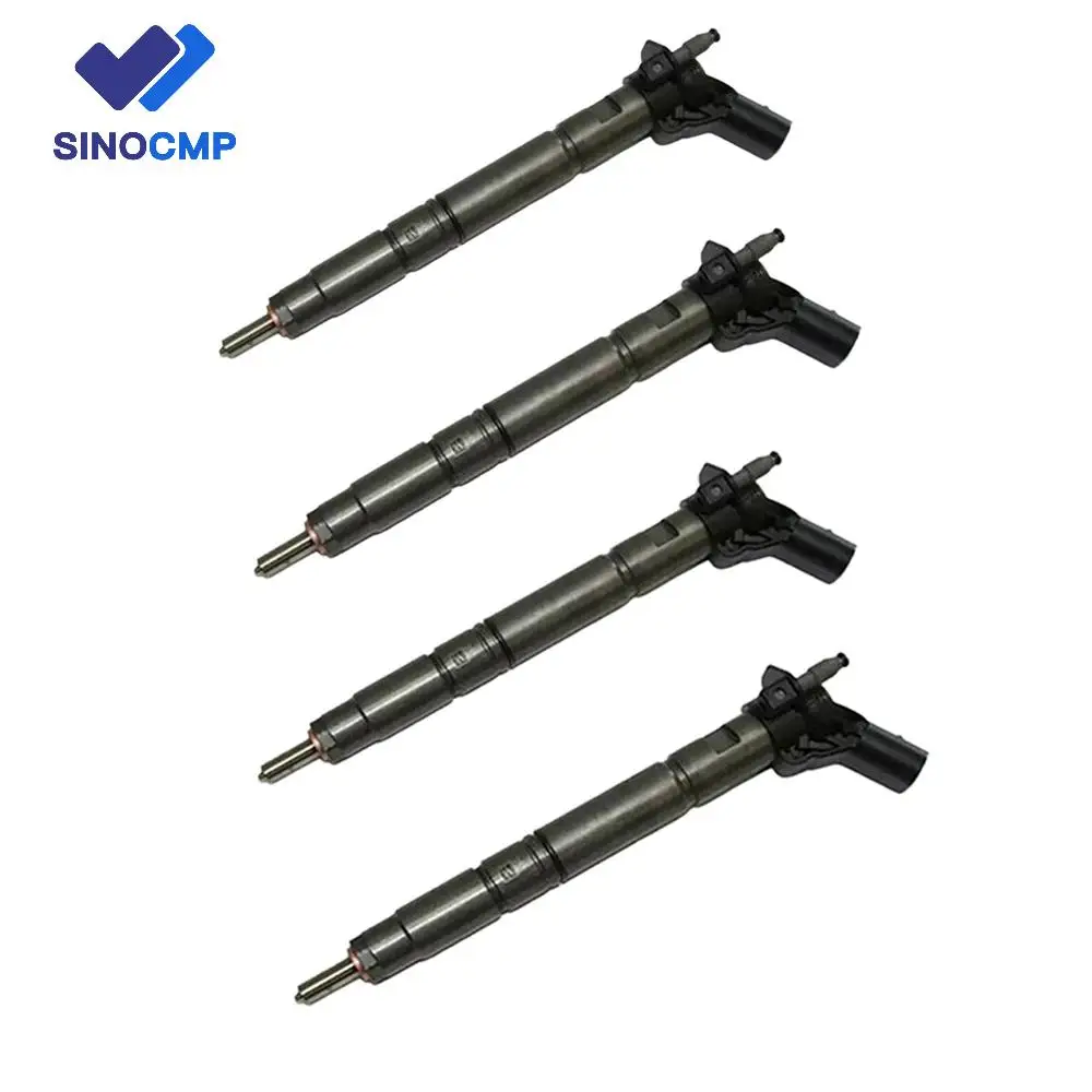 03L130277A 4pcs Fuel Injector For 2005-2016 VW Beetle Golf Jetta Audi A3 2.0 TDI Engine Part with 1 year warranty