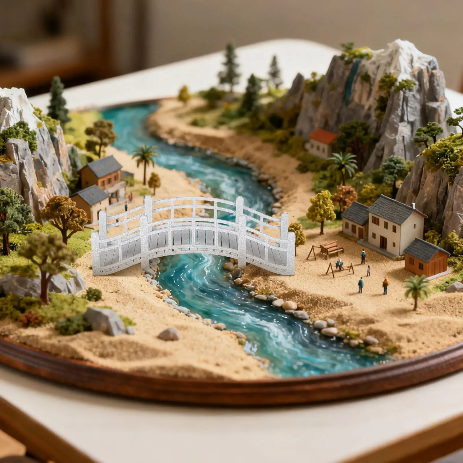 Miniature Bridge for Terrarium Diorama Bonsai Fairy Garden Decor Small Landscape Arch Outdoor Micro Garden