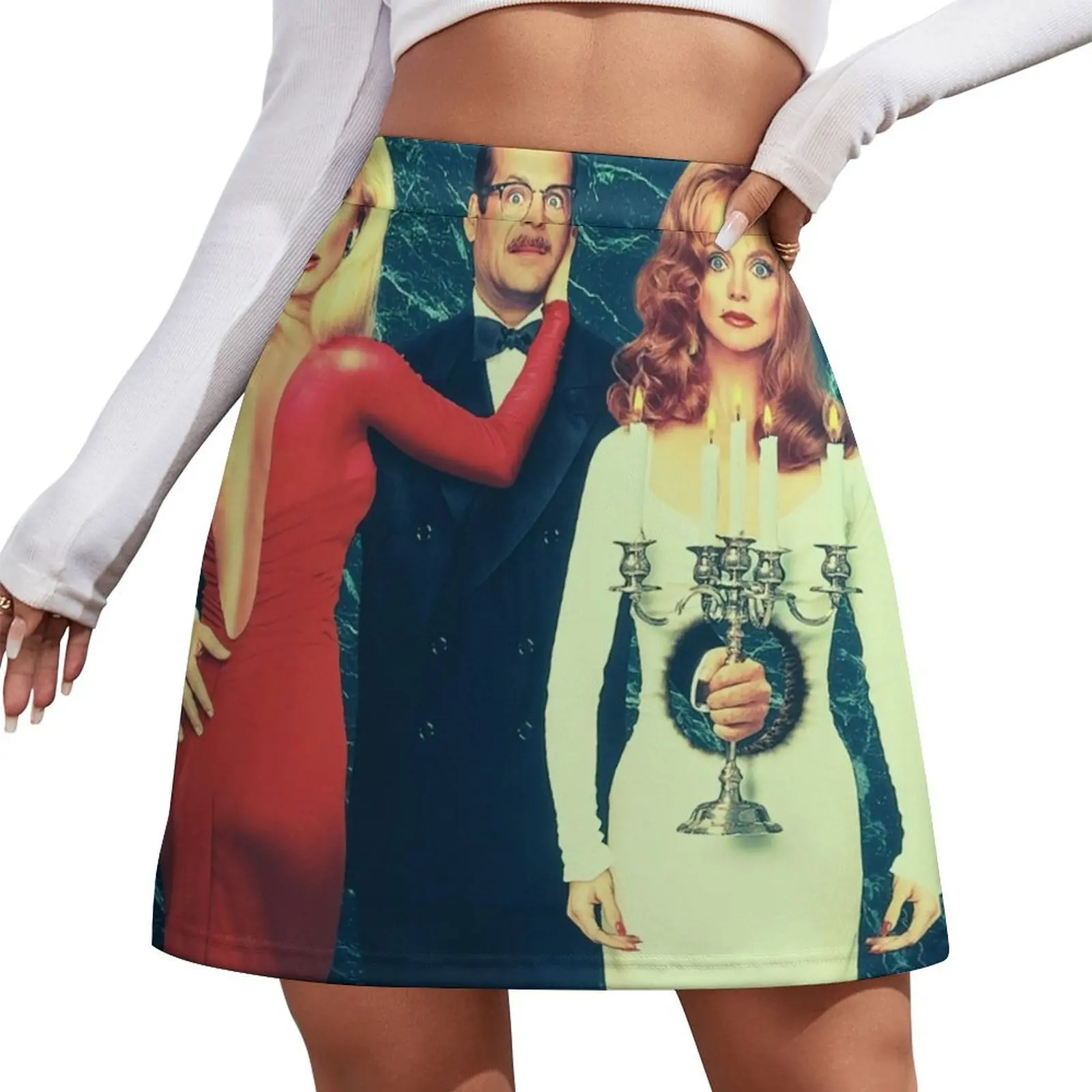 

Death becomes her Mini Skirt modest skirts for women women's summer clothing 2026 Mini Skirt