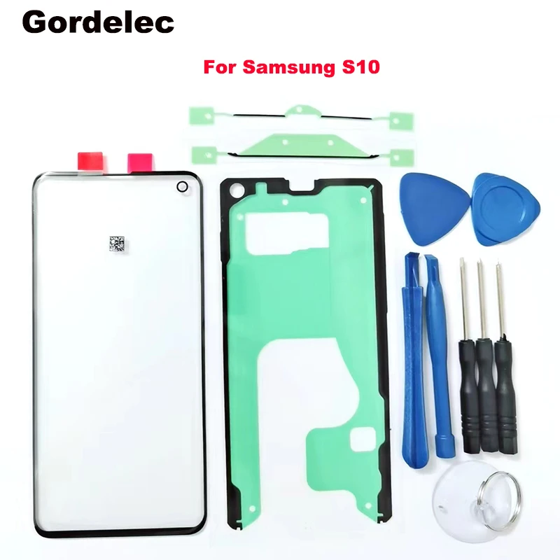 Front Screen Glass  Replacement Repair Kits for Samsung Galaxy S10 Plus S8 Plus S9 S10E LCD Touch Outer GlassNote 9 8 10 plus