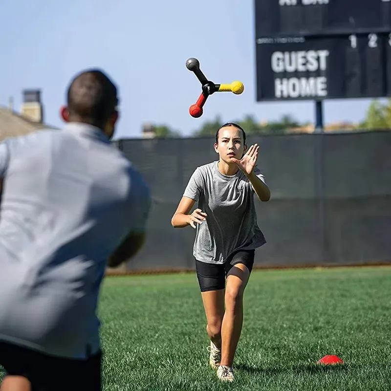 Reflex Training Tossing Stick Improving Reaction Speed Trainer Hand-Eye Coordination Baseball Basketball Outdoor Gripping Game