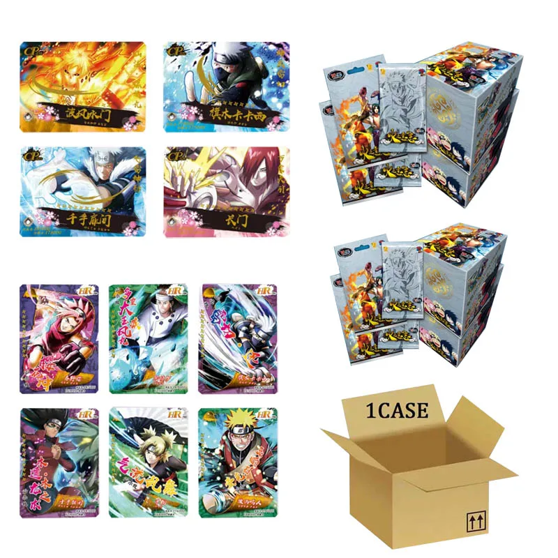 Wholesales Naruto Collection Cards Ssr Sp Full Set Rare Booster Box Gift For Birthday Children Trading Playing Cards Table Games