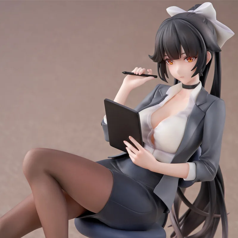 جديد 17 سنتيمتر Azur Lane الشكل IJN تاكاو بولي كلوريد الفينيل تمثال لعبة تحت عنوان تمثال للكبار جمع مكتب الديكور دمية لعبة هدية الهالوين