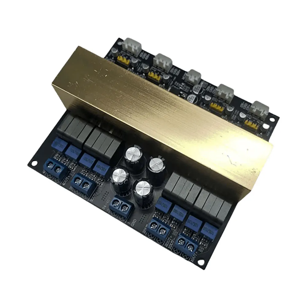 TPA3255 4 Channel Digital Class D Power Amplifier DC24-48V 315W Mini AMP Home Theater DIY Sound Speaker Amplifier Audio Board