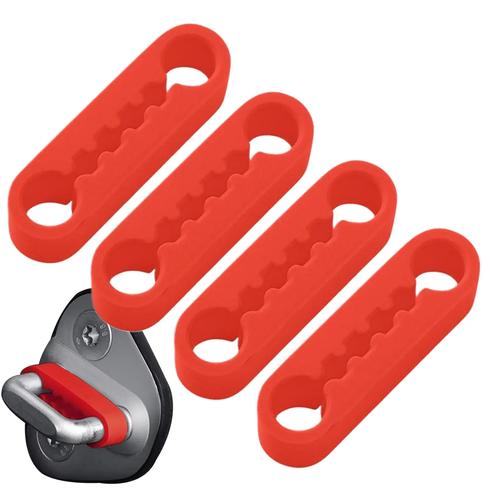 Car Door Shock Absorber Pads Silicone Elastic Damper Cushion Car Door Shock Absorber Cushion for Vehicles RV Truck Automotive