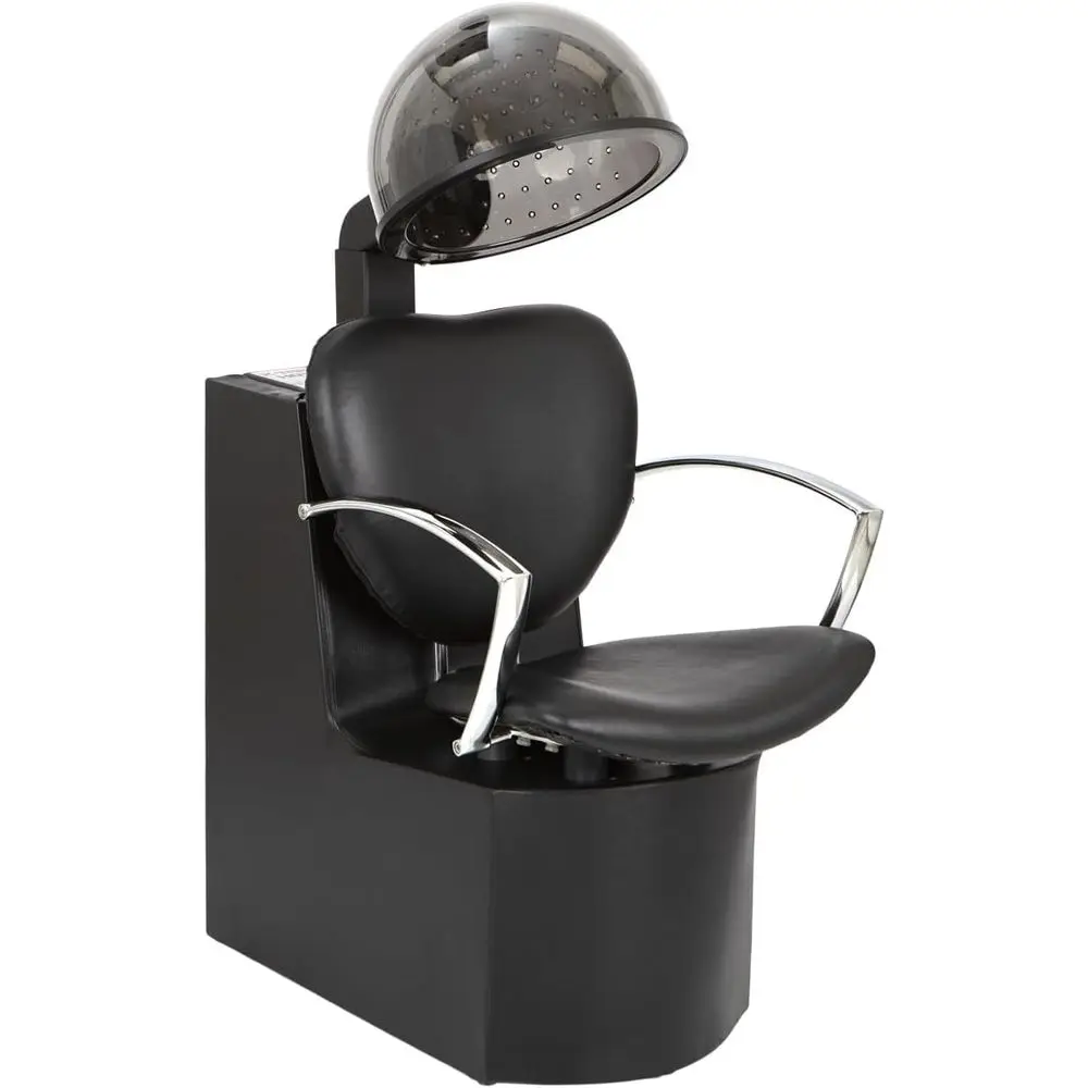 

Extra-Wide Hair Dryer Chair with 980W Sn Dryer, 4 Heat Settings, Timer, Metal Arms, Sleek Design, No Assembly Needed, Pro Combo,