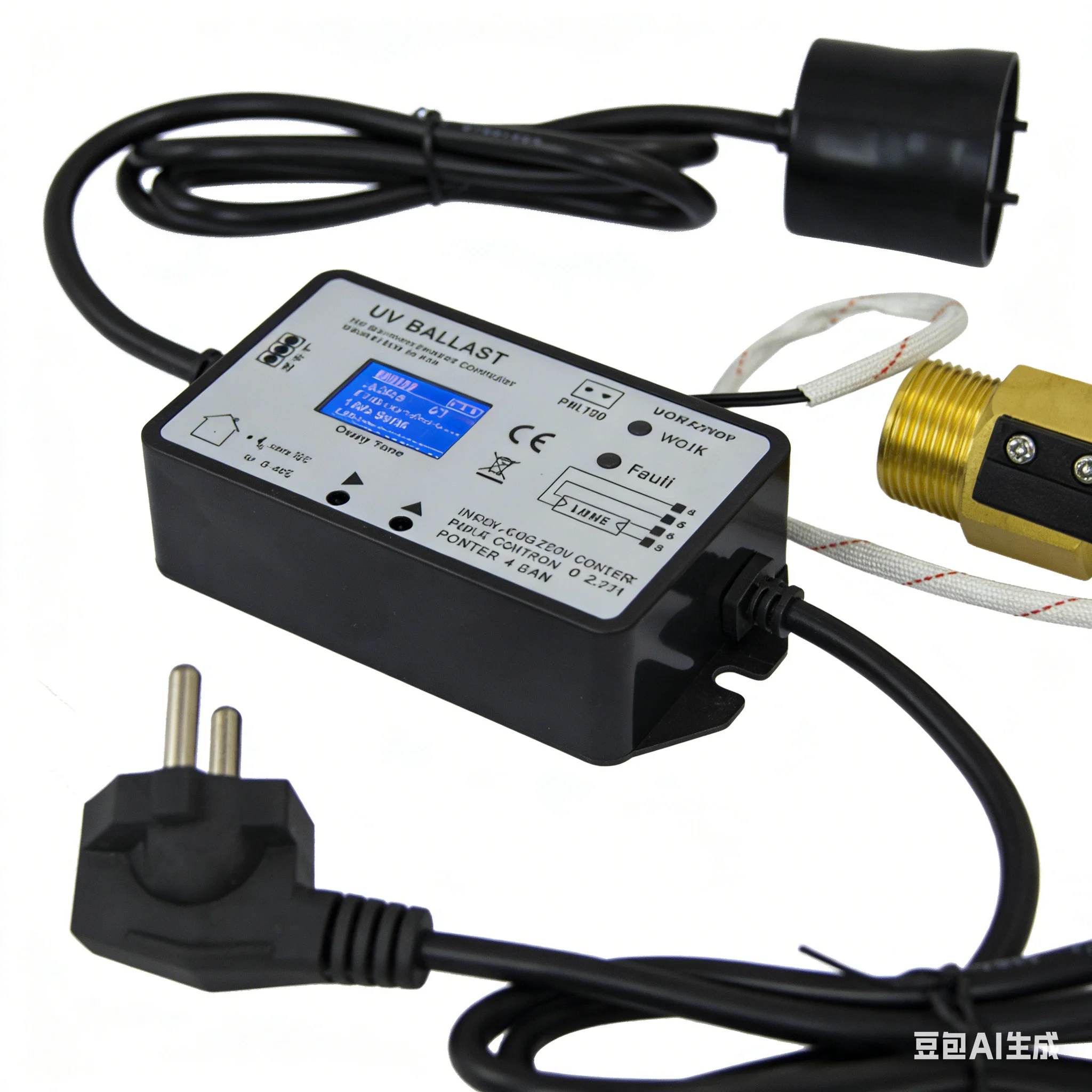 Ballast de capteur de débit Coronwater 25W pour lampe UV de filtre à eau - Pièce essentielle pour les systèmes de purification de l'eau