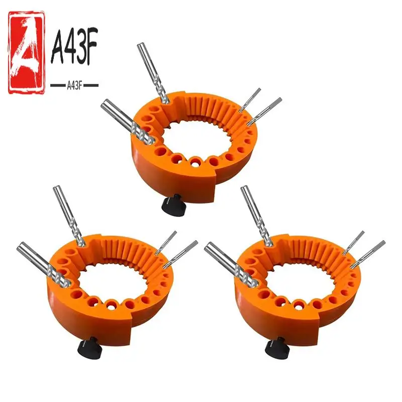 A43F-Drill Bit Sharpener,Power Drill Bit Grinding Attachment For 2 To 13 Mm Bits,Compatible With 125 Mm Angle Grinders