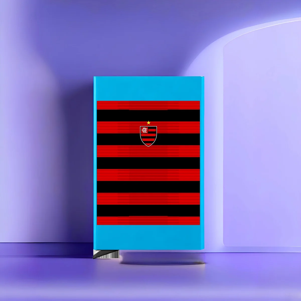 Flamengo Sports Club 2026 Nuevo estilo Funda para tarjetas impresa a la moda Varias opciones de color Fácil de usar Compacto para necesidades diarias