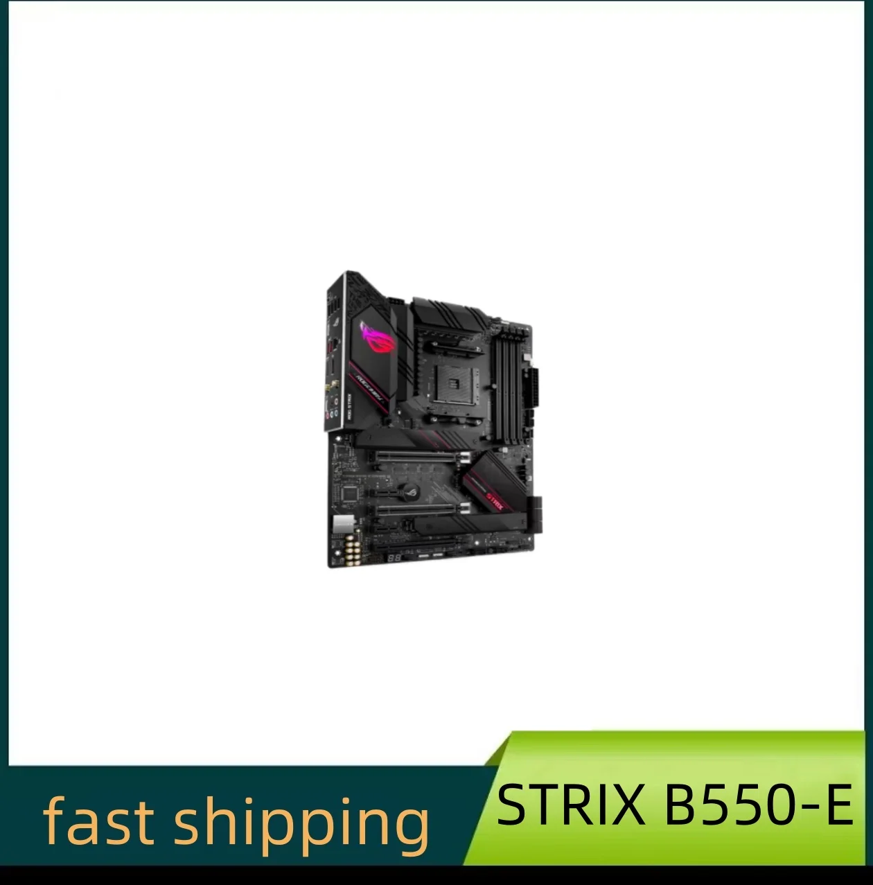 ASUS ROG STRIX B550-E GAMING, Used Motherboard, With AM4 Socket for Ryzen 75800x3d 5700x3d, Supports 4x DIMMs Max. 128GB DDR4