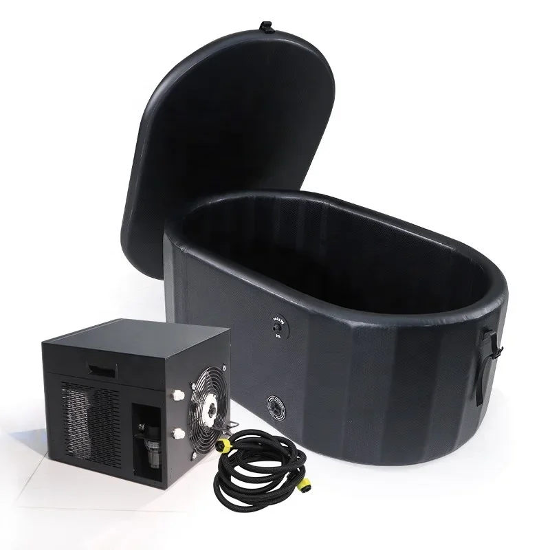 حار بيع مصنع توريد 1200 واط 1/2 مبرد المياه نظام التبريد حوض استحمام الجليد المبرد