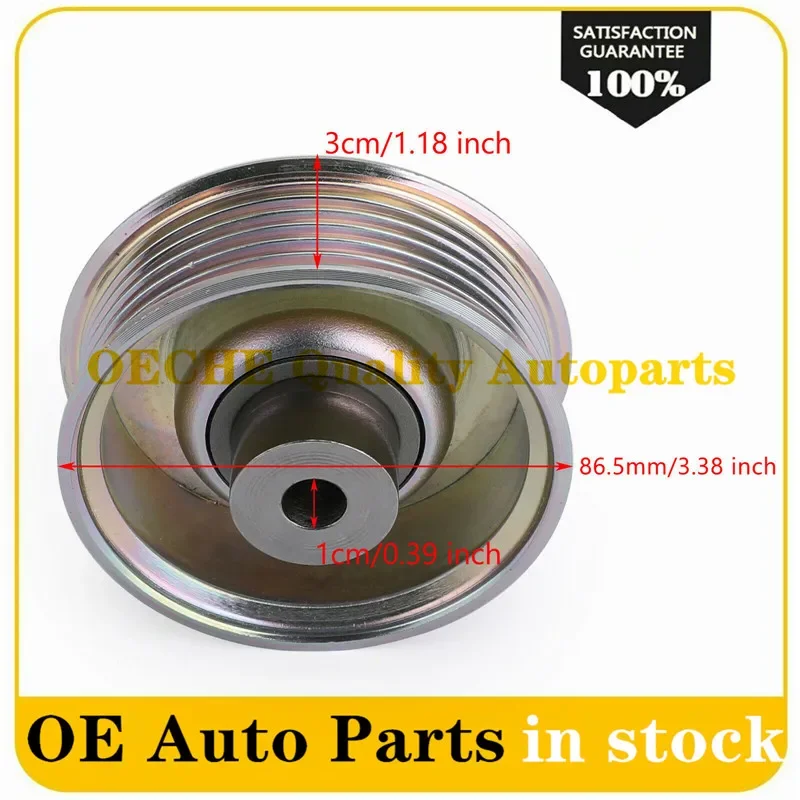 13570-22010 1357022010 13570 22010  Drive Belt Idler Pulley Suitable For To-yota Corolla Avensis MR2 Spyder 1.8L-L4 2000-2005