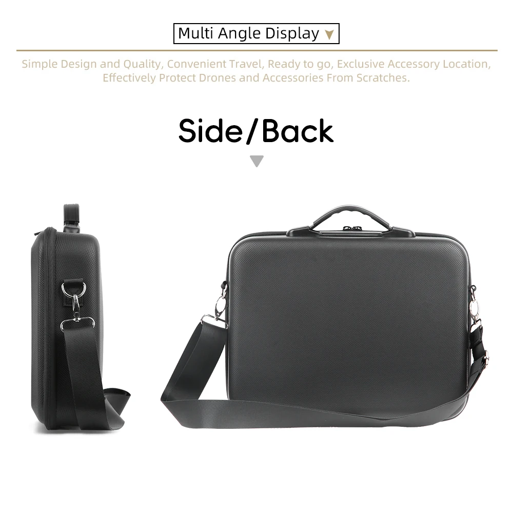 Harte EVA-Aufbewahrungstasche für DJI LITO X1 1 Drone RC 2 RC N3 Reise-Tragetasche mit Trageriemen Tragbare Schutzhülle Zubehör – Detail 7