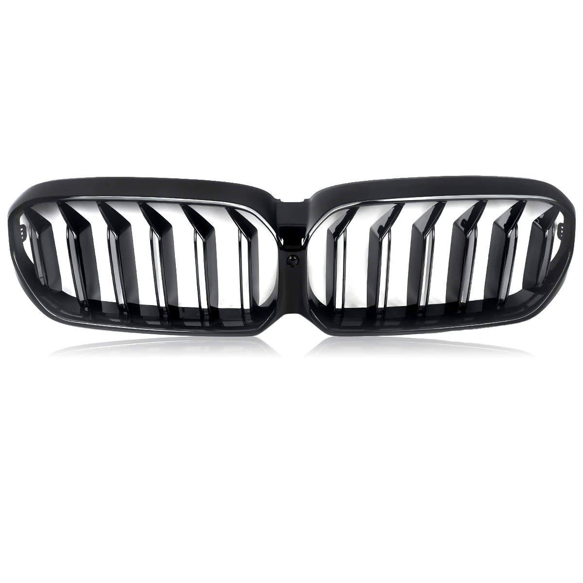 SAIQINGSP For BMW 5 Series G30 G31 2021-2023 Gloss Black Front Grille Car Accessories Tools