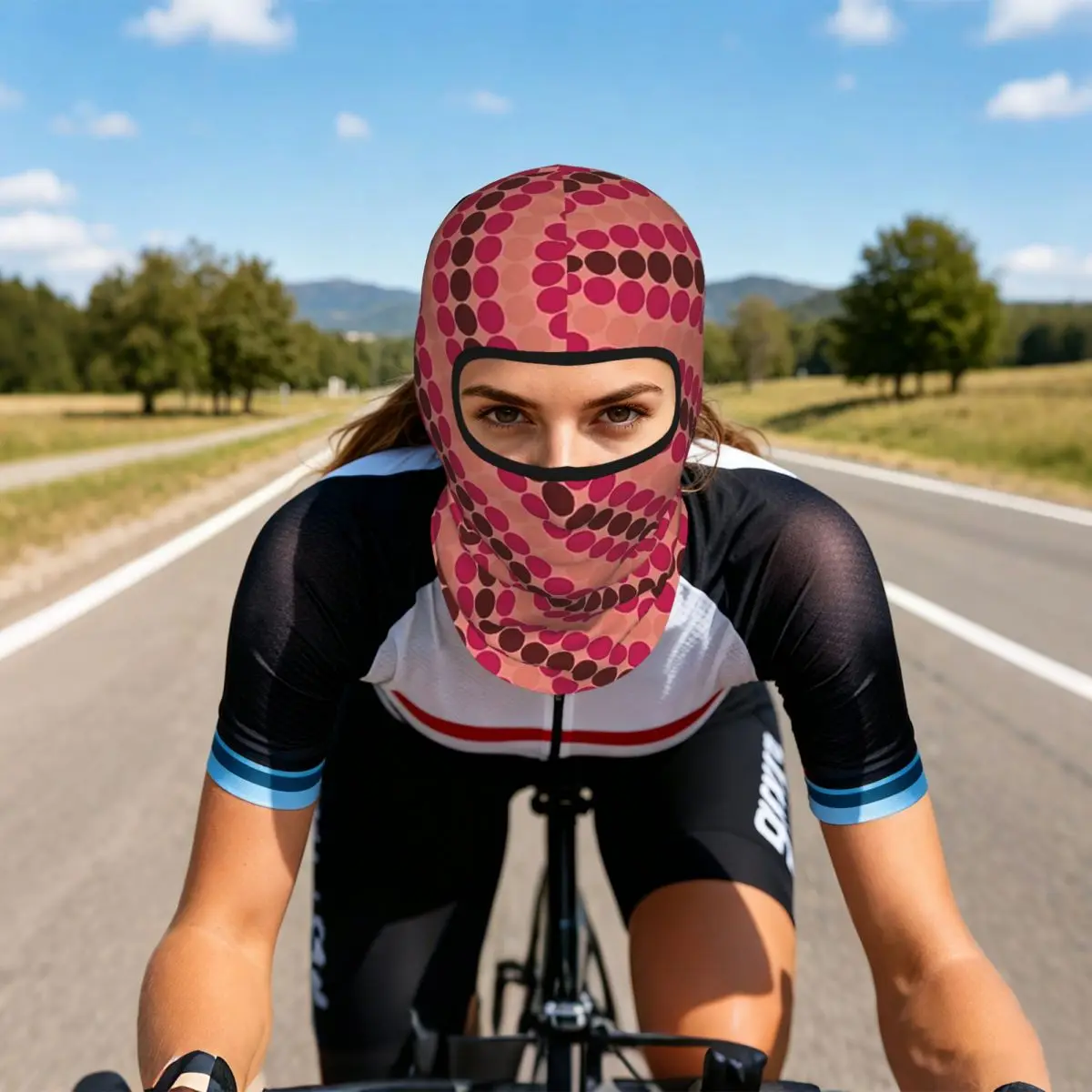 Sou Hiyori Japan Anime Shin Tsukimi YTTD Thin Balaclava Full Face Mask Sun Protection Neck Gaiter For Motorcycle Cycling Outdoor