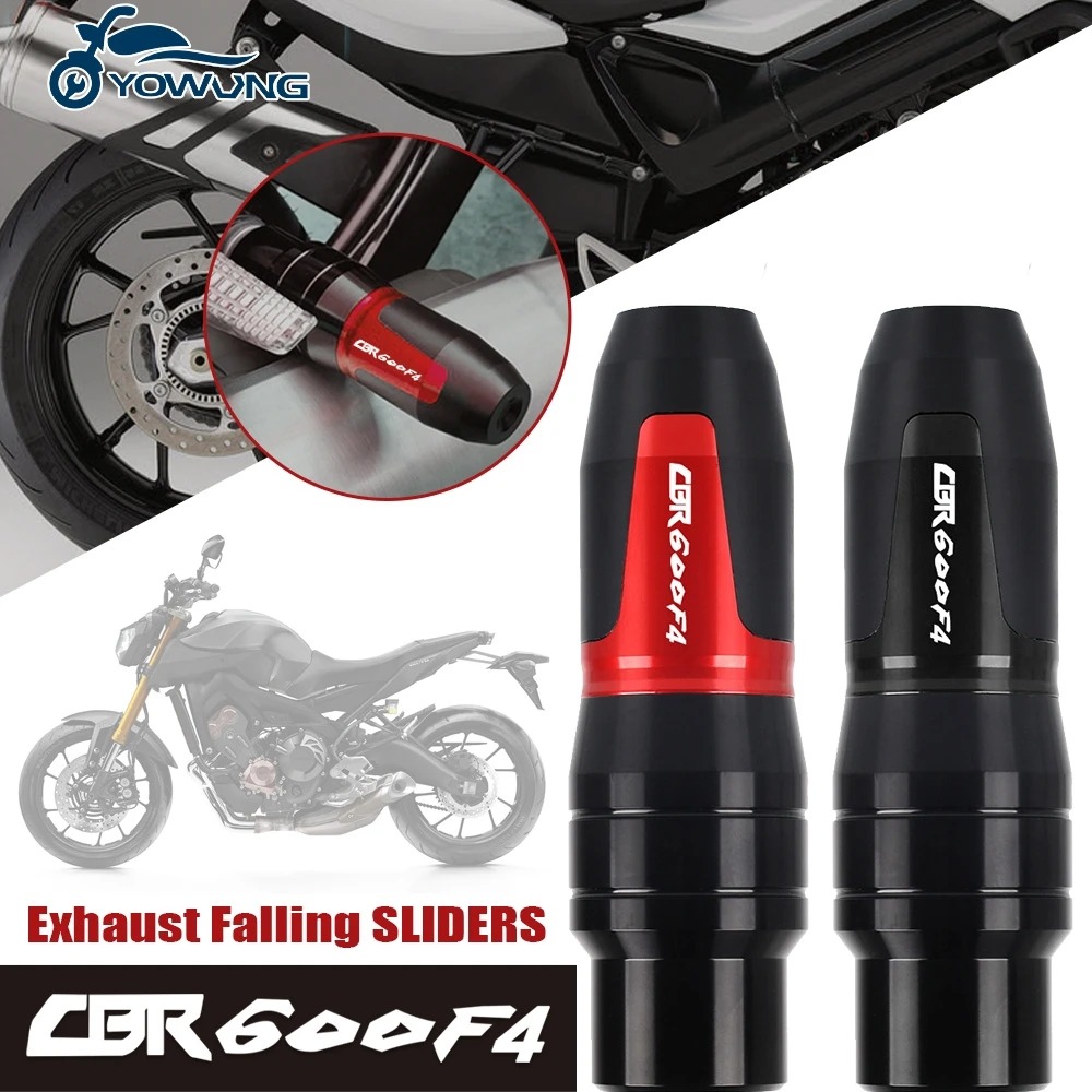 

FOR Honda CBR600F4 1991 1992 1993 1994 1995 1996 1997-2021 CNC accessories Exhaust Frame Sliders Crash Pads Falling Protector