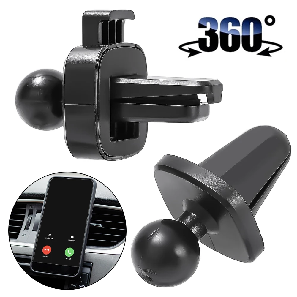 Universal 17mm Ball Kopf Auto Telefon Halter Basis für Auto Air Vent Halterung Clip In Auto Unterstützung Stick Handy unterstützung Halterung