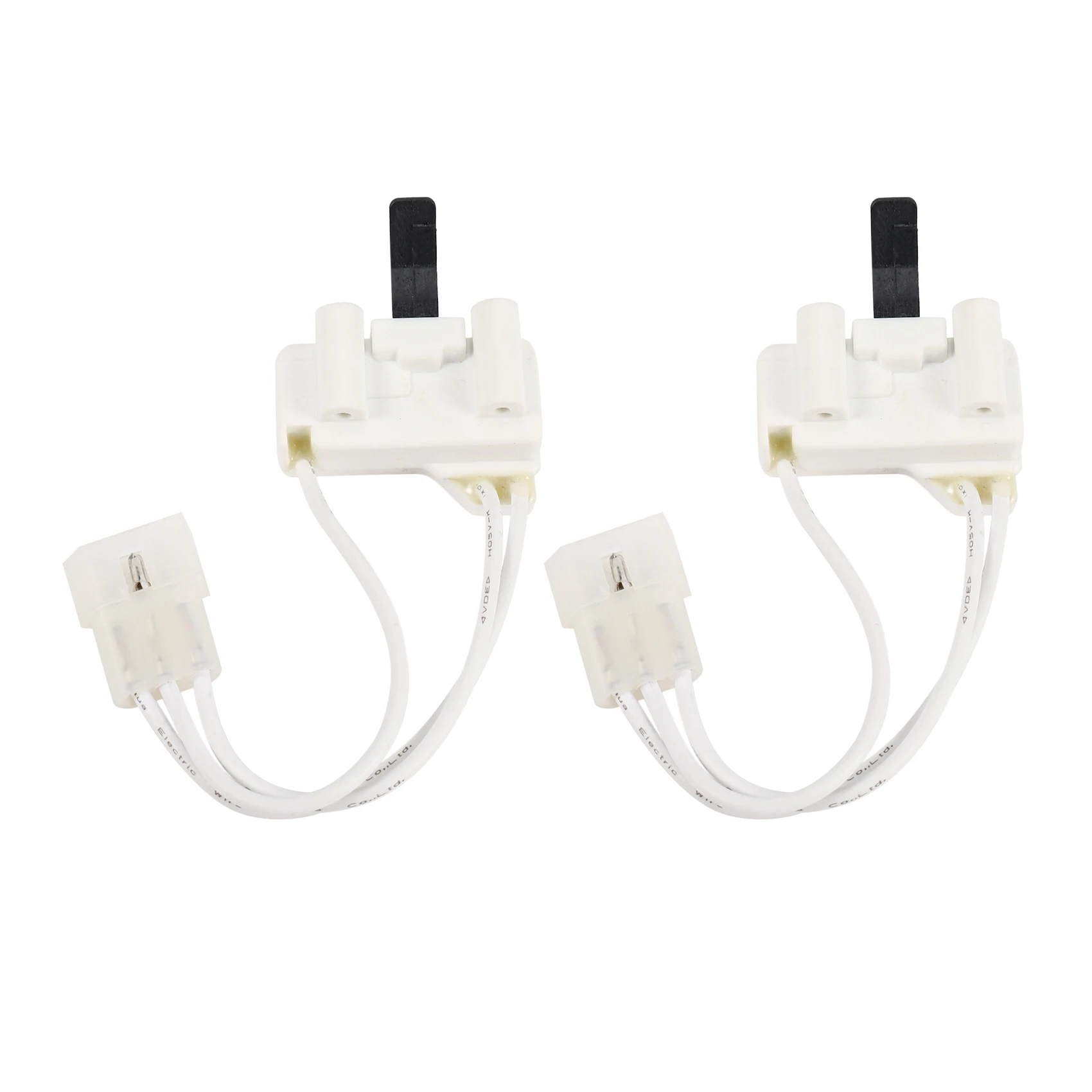 Secador Porta Switch Assembly Substituição Parte, Fit para Whirlpool Kenmore, 3406107, 2pcs