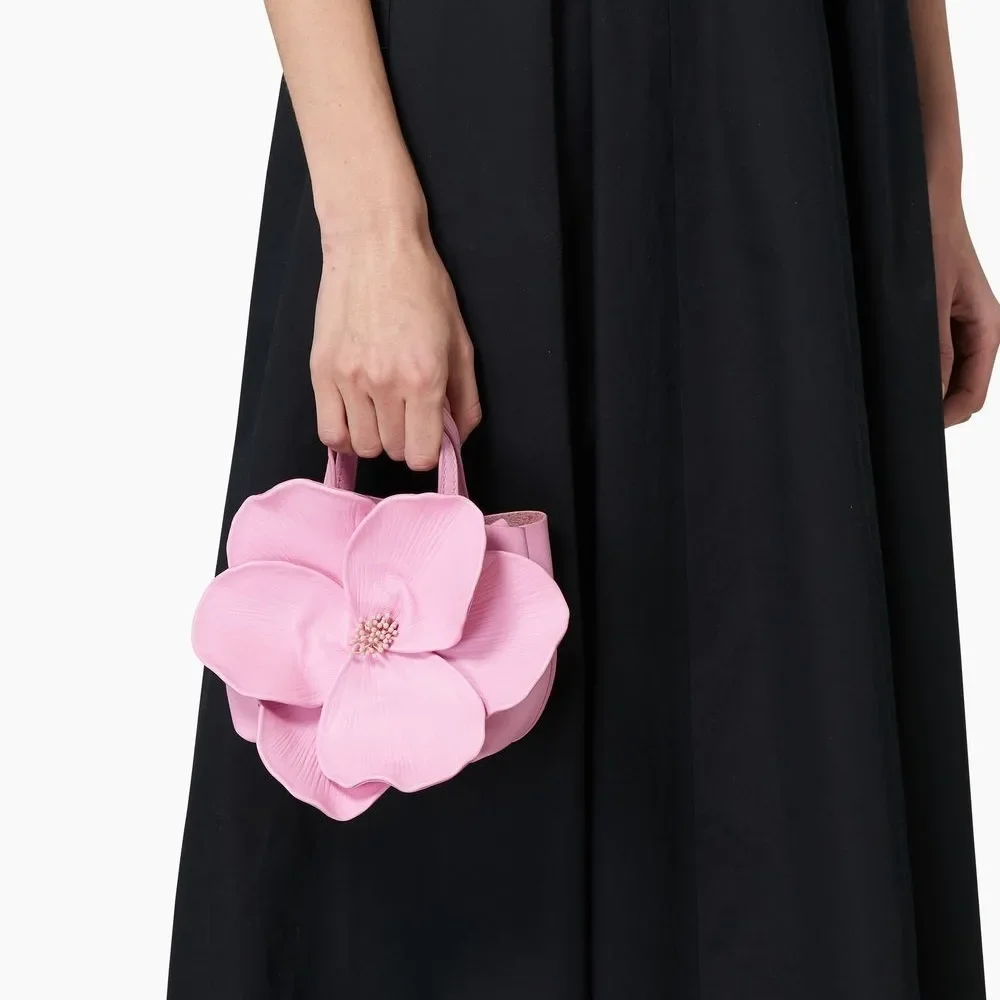 Imagem -03 - Bolsa de Embreagem Flor Elegante para Mulheres Bolsa de Ombro Noite Bolsa de Casamento Totes Pequenos para Meninas Bolsa de Festa Novo Design