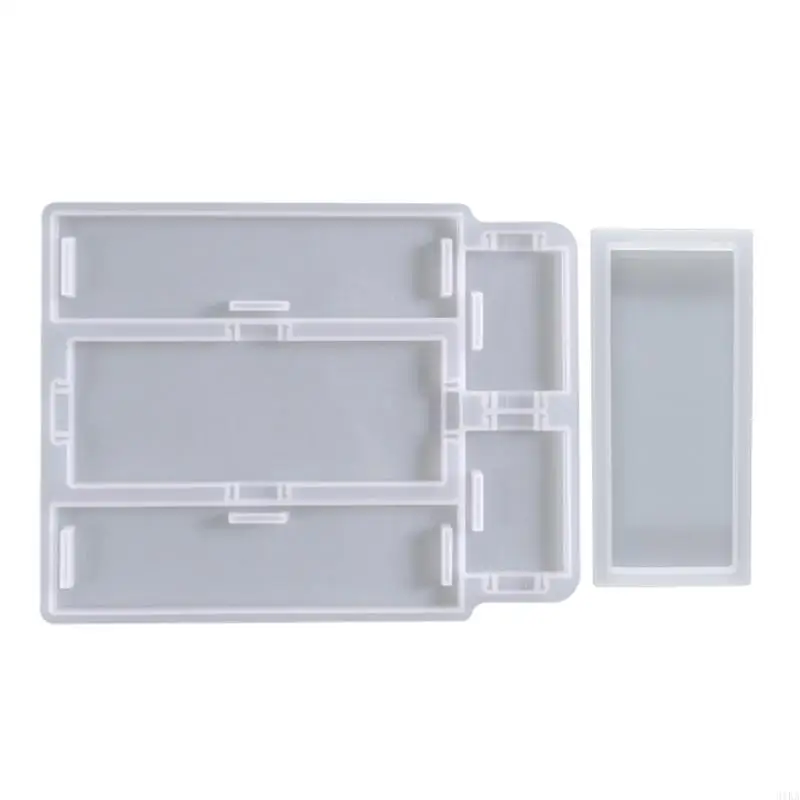 

31KA Storage Box Resin Mold Jewelry Storage for Case Holder Mold Slide Box Silicone Casting Mold for Craft DIY