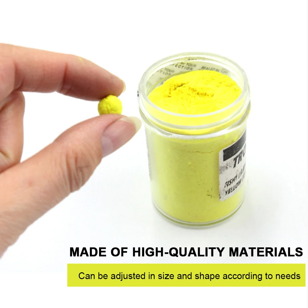 طعم سمك السلمون المرقط لصيد سمك الشبوط ، مادة ناعمة ، أشكال عائمة ملونة ، إغراء #4