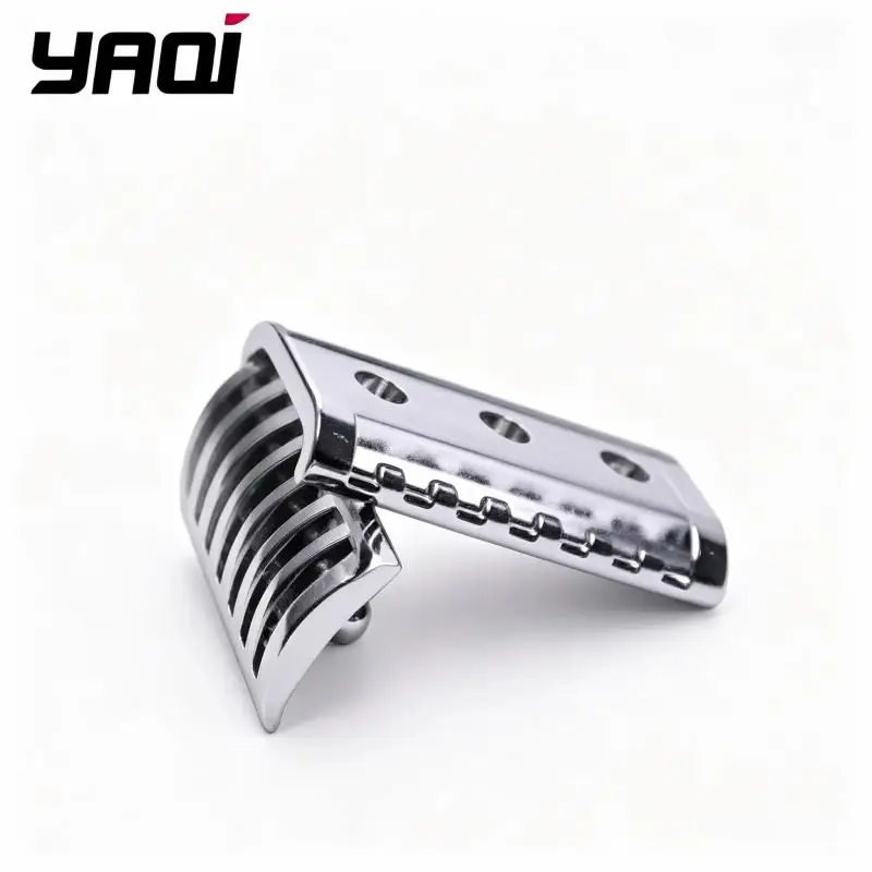 YAQI Safety Razor Replacement Head Open Comb Stainless Steel Polished Metal Shaver Spare Head For Men Manual Wet Shaving Tool