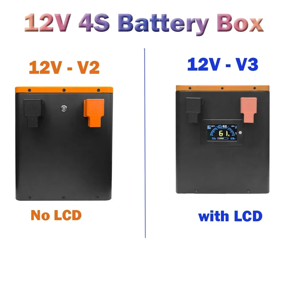 EEL12v Box V2 DIY Battery Case for 280Ah-320Ah LiFePO4 Solar Home Energy Storage EV with JK 200A BMS - 314 Version