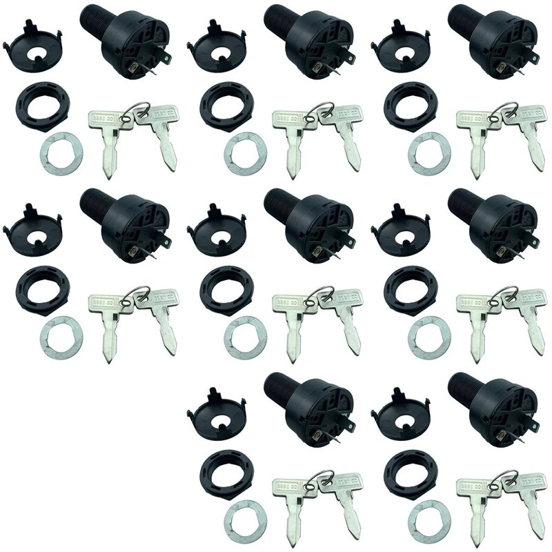 [NEW!ABKG】 8X Golf Cart Precedent Ignition Switch And Key For Club Car 2004-Up Electric Golf Cart 102508601