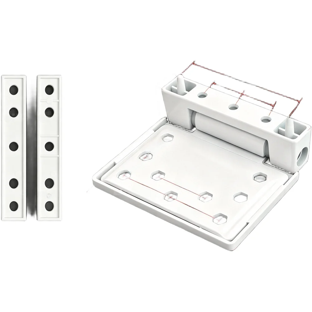 Door and Window Hinge for UPVC Systems Cold Rolled Steel 2.3mm Thick with High Electrostatic Rust Resistant Coating