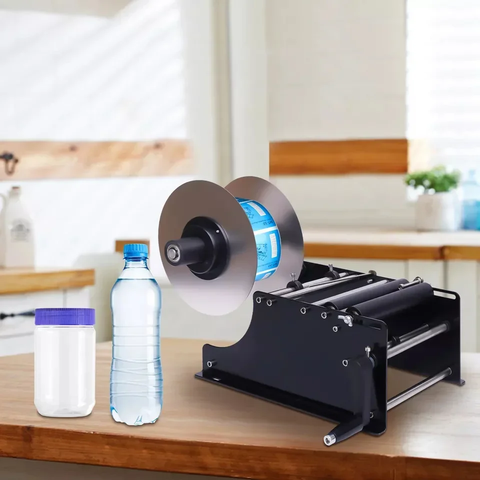 

MT-30 Self-Adhesive Manual Labeling Machine – Ideal for Round Bottle Labels