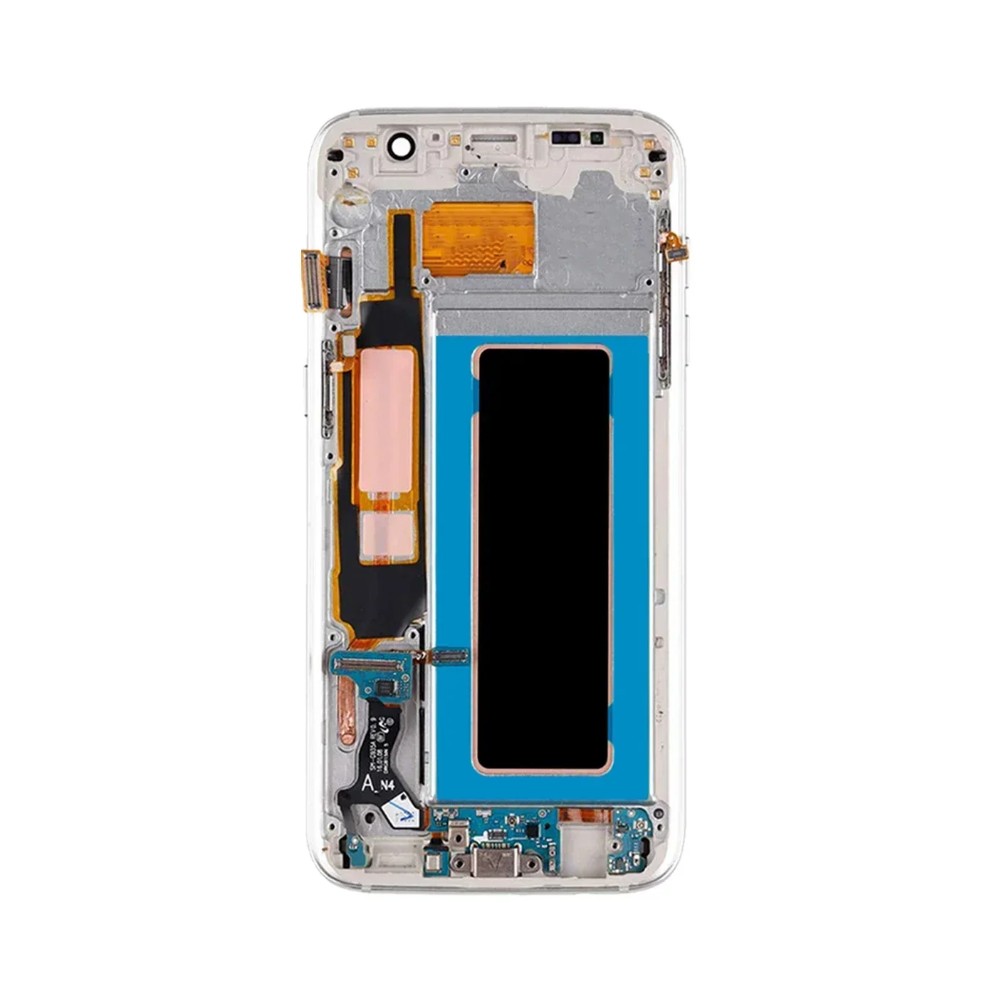 Telah diuji layar 5.5 ''untuk SAMSUNG Galaxy S7 edge layar LCD G935F SM-G935FD sentuh Digitizer rakitan suku cadang pengganti