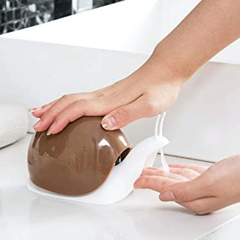 Cute Snail Soap Dispenser For Kitchen Bathroom Etc. (120ML)