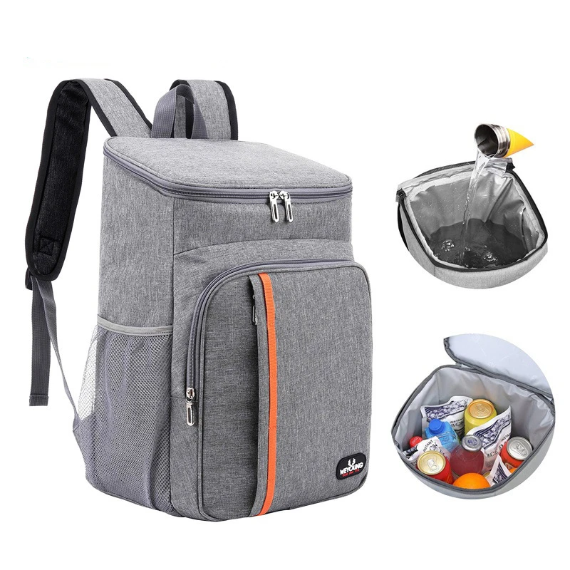 

18L Large Capacity Thermal Backpack Leakproof Insulated Lunch Bag Camping Drink Refrigerator Cooler Pouch Food Fresh Keeping Bag