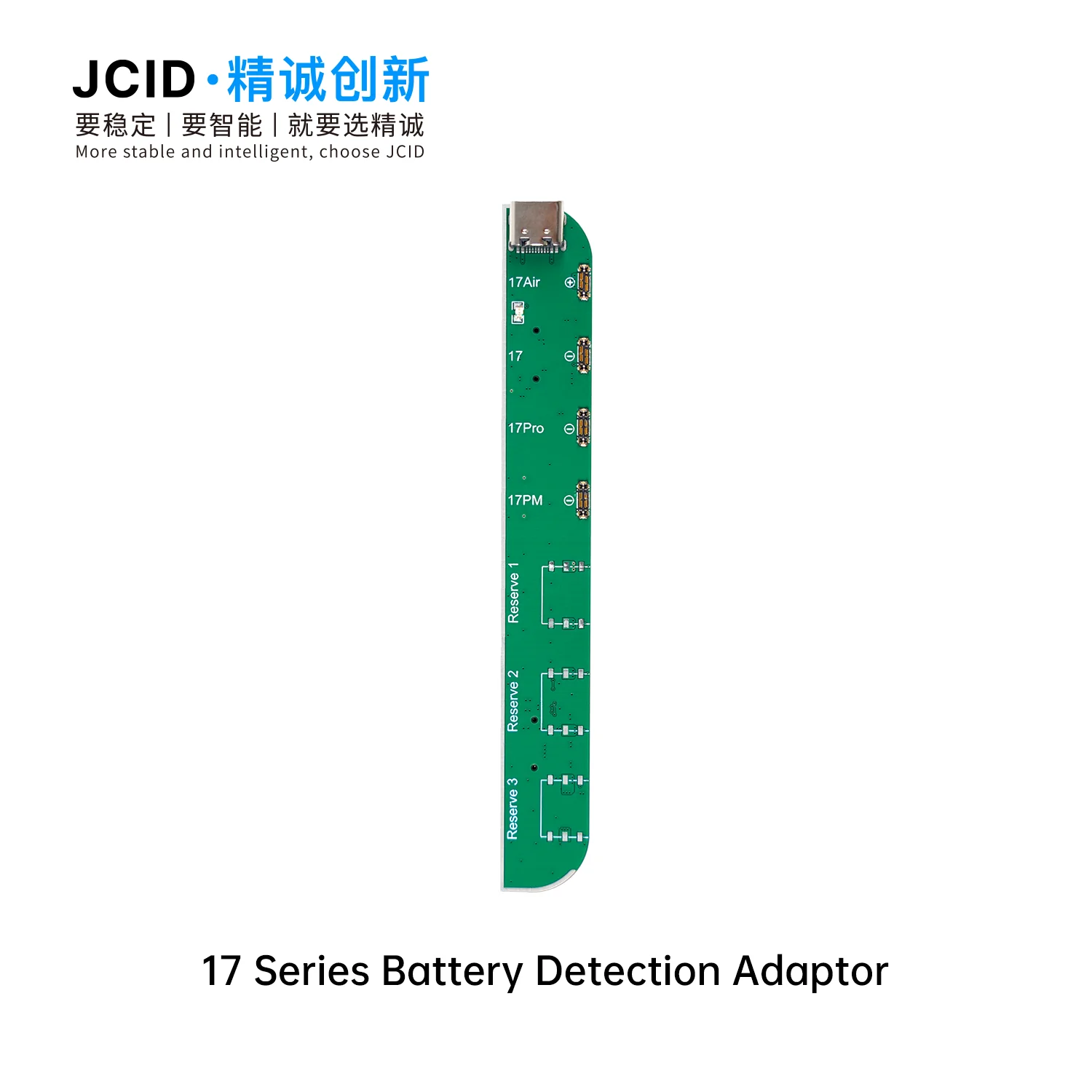 JCID IP17/Air/Pro/ProMax Battery Testing Small Board  for the Detection and Activation of 17 Series Batteries