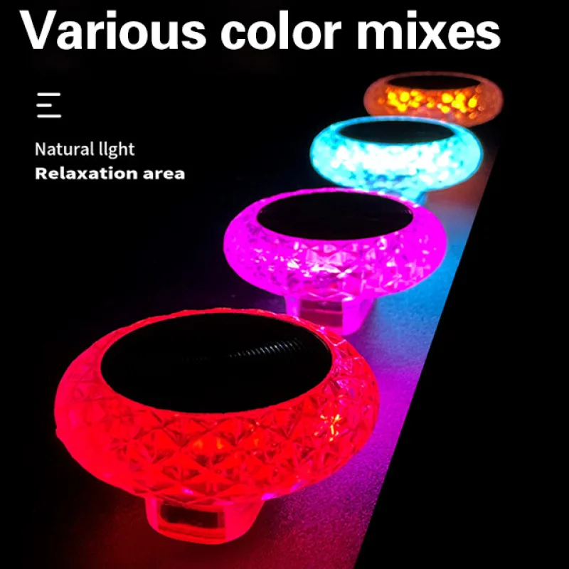 Indoor home night light Car ambient light colorful decoration without modification night light