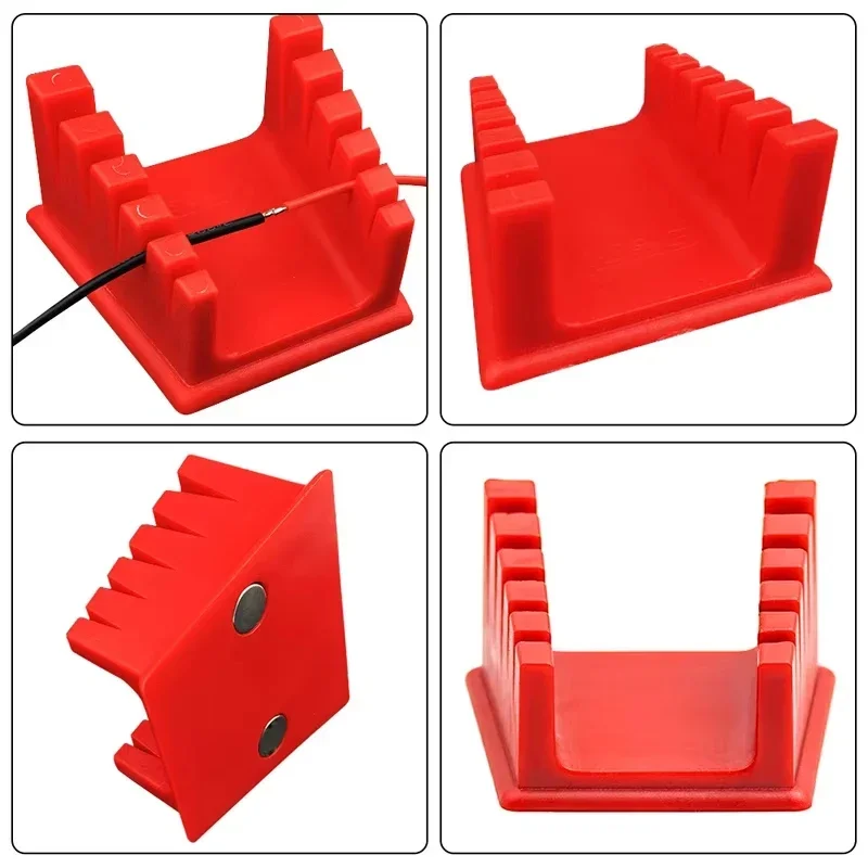 Imagem -05 - Fixação de Fio de Soldagem com Dois Grandes Ímãs de Sucção Braçadeira de Soldagem para Placa-mãe Abs Peças de Impressora 3d