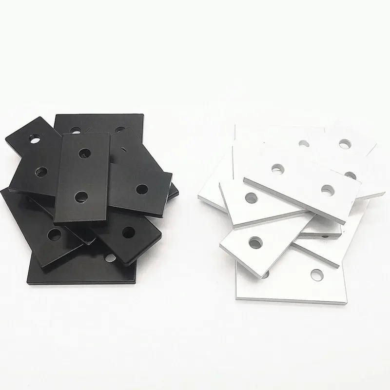 Aluminum Profile Link Plate Vertical 2020-8080 Reinforcement One-Word Connector Hardware