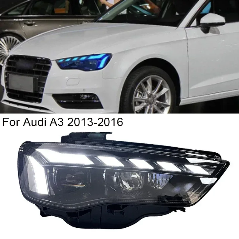 

Car Led Headlights For Audi A3 8V Sedan Sportback 2013-2016 S3 2017-2019 Upgrade All Led Front Lights Automotive Accessories